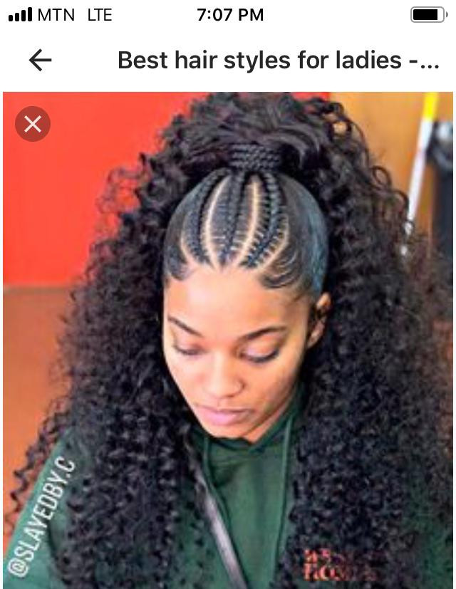 Braided Hairstyles at Konas In Beauty Salon | Box Braids, Cornrows & More