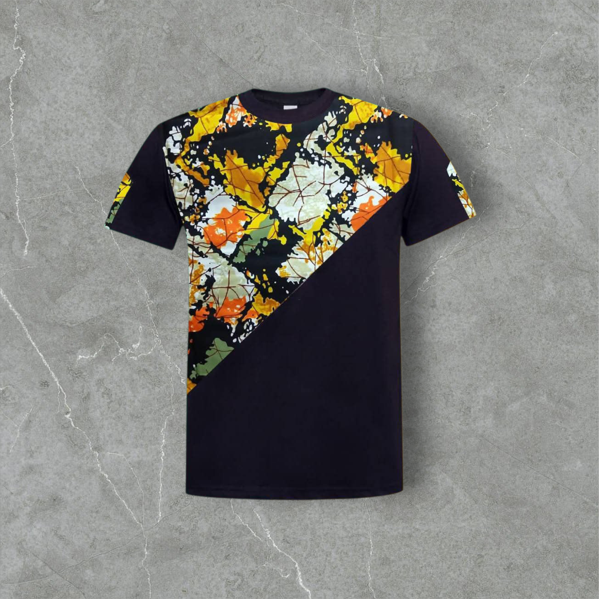 African Print T-Shirt – Style 02 (Tribal Spectrum)