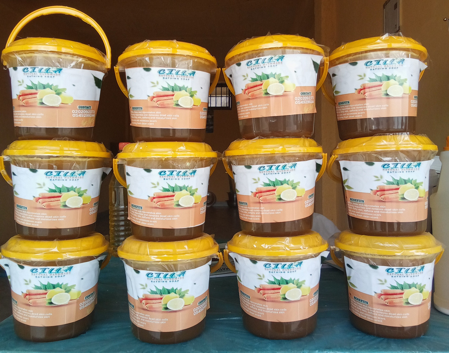 CILLA NATURAL HANDMADE BATHING SOAP